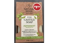 Natural Sense Pure Castile Soap, Peppermint, 5 oz/141 g - Image 3