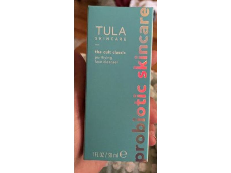 Tula Skincare The Cult Classic Purifying Face Cleanser, 1 fl oz/30 mL