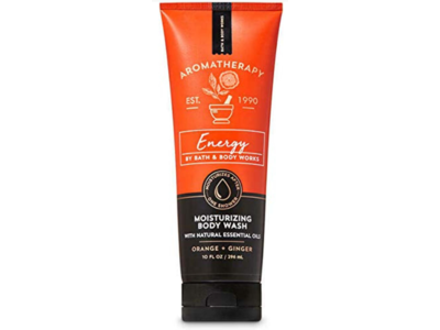 Bath & Body Works Aromatherapy Moisturizing Body Wash, Orange + Ginger, 10 oz/296 mL