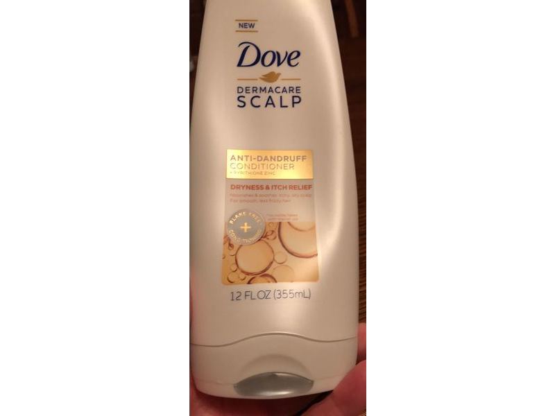 Dove Dermacare Scalp Anti-Dandruff Shampoo , Dryness & Itch Relief, 12 fl oz/355 mL