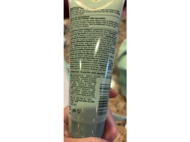 Clinique 7 Day Scrub Cream, Rinse Off Formula, 3.4 fl oz/100 mL