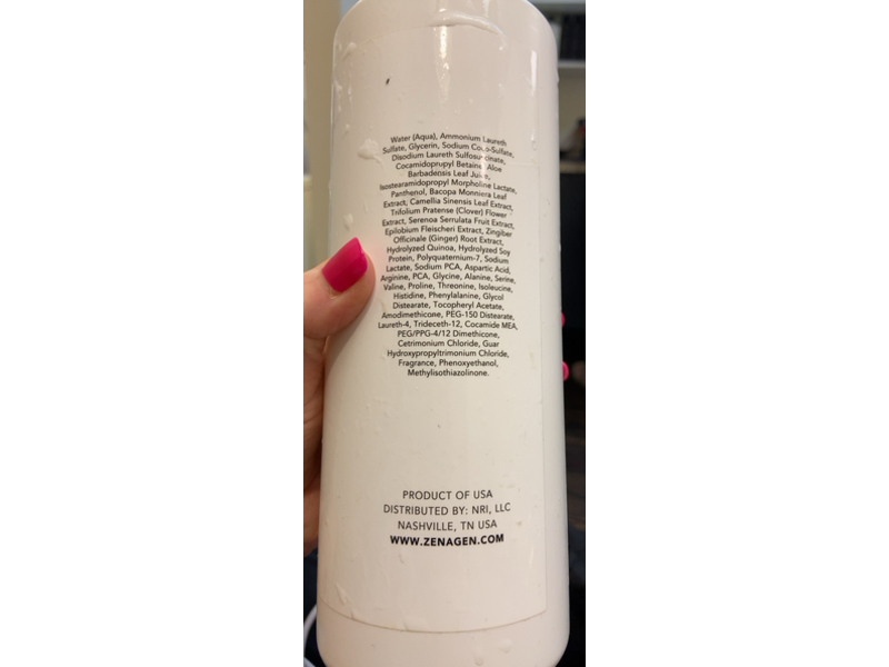 Zenagen Evolve Shampoo Treatment Professional Accelerating & Lengthening Therapy, 32 fl oz/960 mL