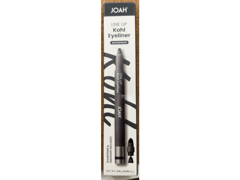 Joah Line UP Kohl Eyeliner, Charcoal, 0.02 oz/0.8 g
