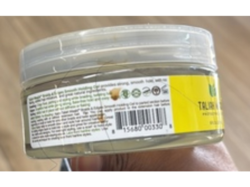 Taliah Waajid Braids & Edges Smooth Holding Gel, Bamboo, Biotin & Basil, 8 fl oz/237 mL