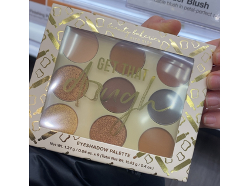 Beauty Bakerie Bite Size Eyeshadow Palette, Get That Dough, 0.04 oz/1.27 g