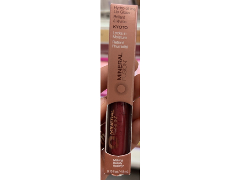 Mineral Fusion Hydro-Shine Lip Gloss, Kyoto, 0.15 fl oz/4.5 mL