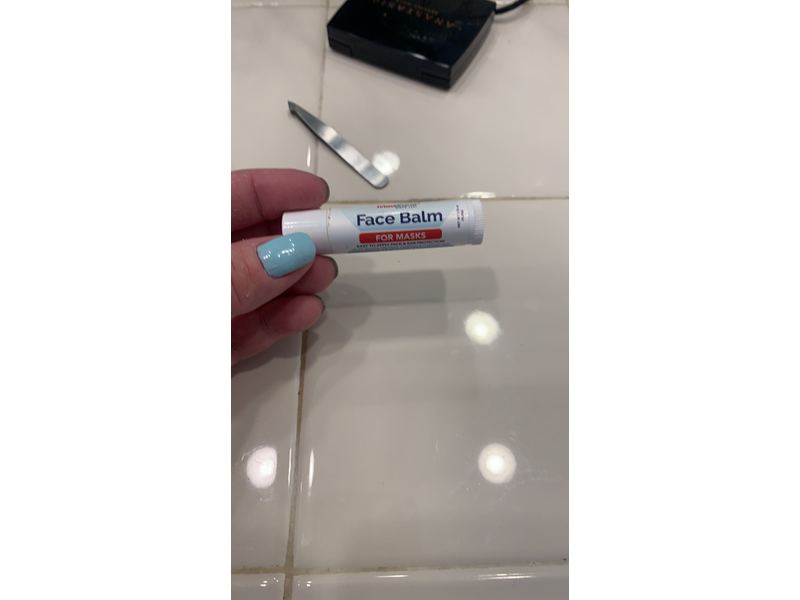 Medzone Face Balm for Face Masks, 0.15 oz/4.25 g, Pack Of 3