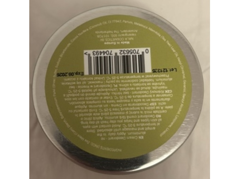 Nala Cream Deodorant, Linden, 55 g