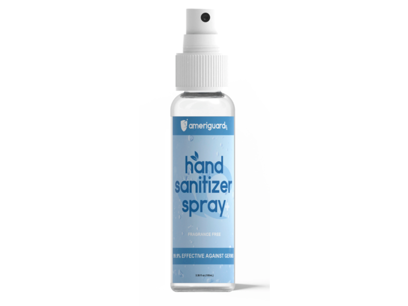 Ameriguard Hand Sanitizer, 3.38 fl oz/100 mL