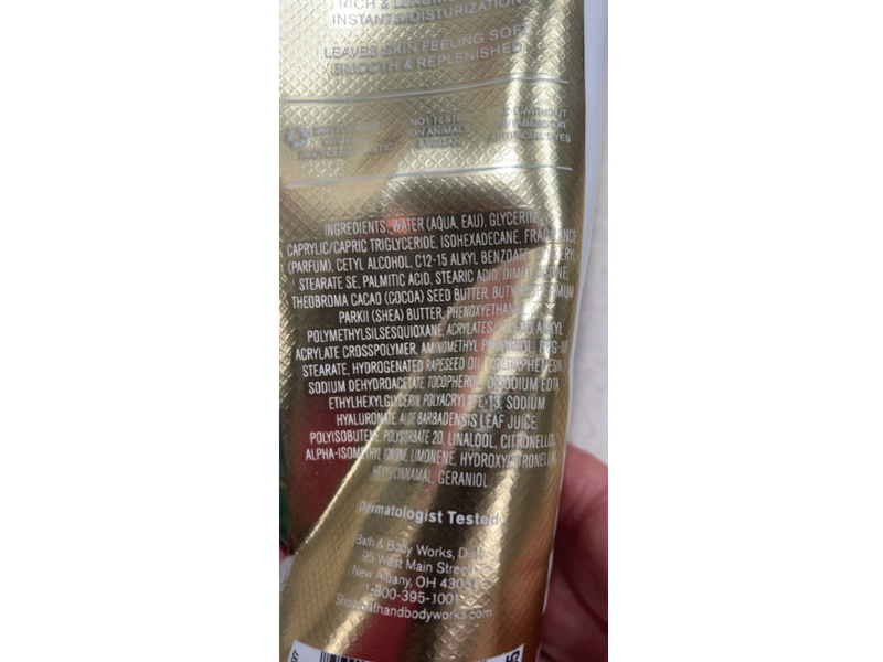 Bath & Body Works Brightest Bloom Ultimate Hydration Body Cream, Shea Butter + Hyaluronic Acid, 8 oz/226 g