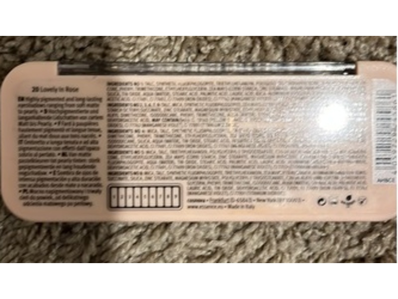 Essence The Rose Edition Eyeshadow Palette, 0.32 oz/10 g