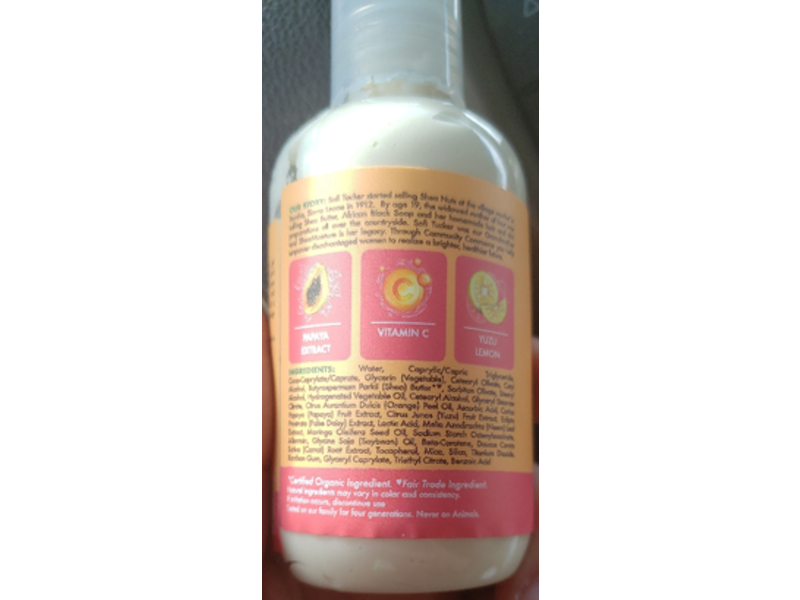 SheaMoisture Brighter Days Ahead Moisturizer, Papaya & Vitamin C, 3.5 fl oz/104 mL