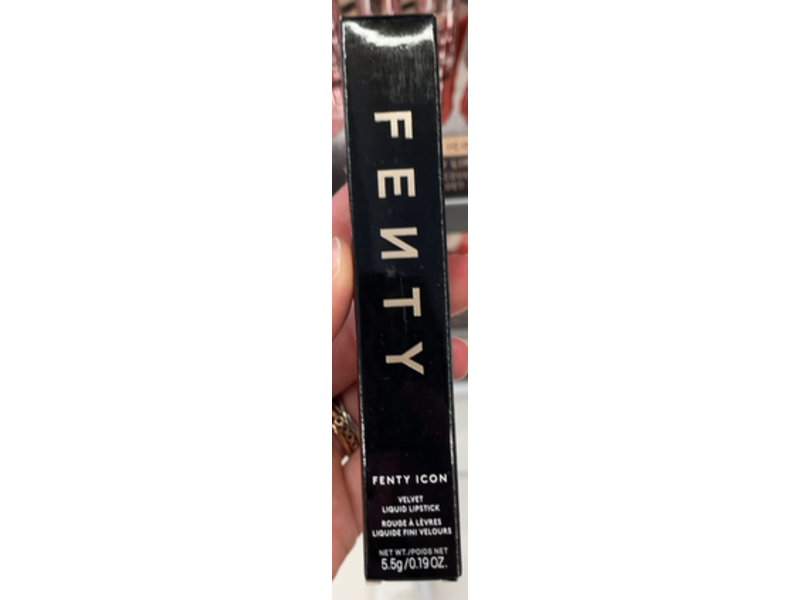 Fenty Beauty Icon Velvet Lipstick, Riri, 0.19 oz/5.5 g