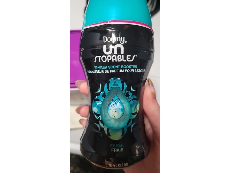 Downy Un Stopables In-Wash Scent Booster, Fresh, 3.3 oz/93.5 g