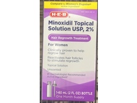 H-E-B Minoxidil Topical Solution Hair Regrowth Treatment, 2 fl oz/60 mL - thumbnail 2
