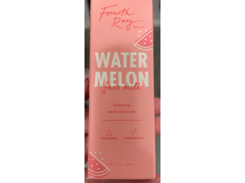 Fourth Ray Beauty Face Milk, Water Melon, 9.5 fl oz/28 mL