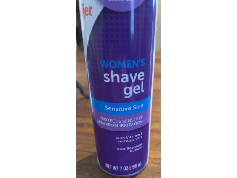 Meijer Women's Shave Gel, Vitamin E, Aloe Vera, 7 oz/198 g