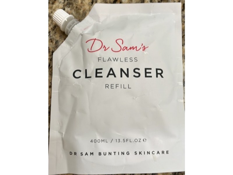 Dr Sam's Flawless Cleanser Refill, 13.5 fl oz/400 mL