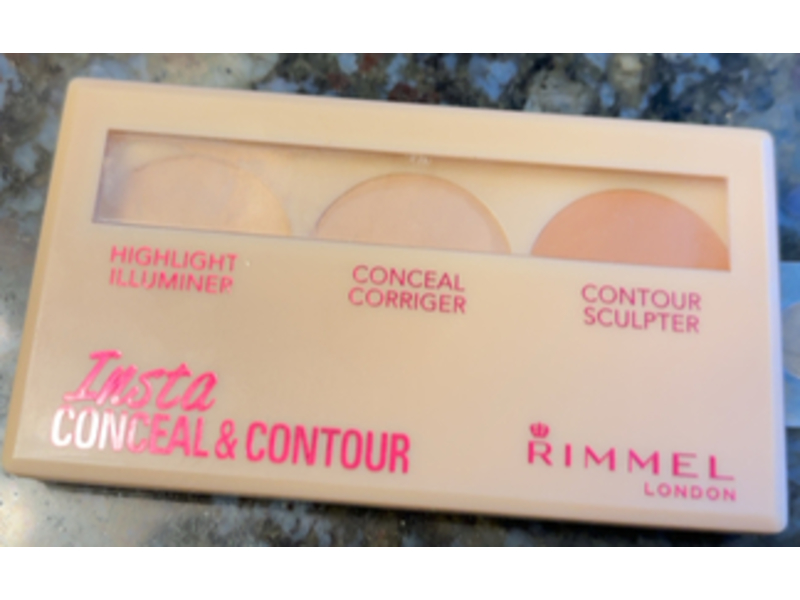 Rimmel London Insta Conceal & Contour, 010 Light, 0.29 fl oz/8.4 g