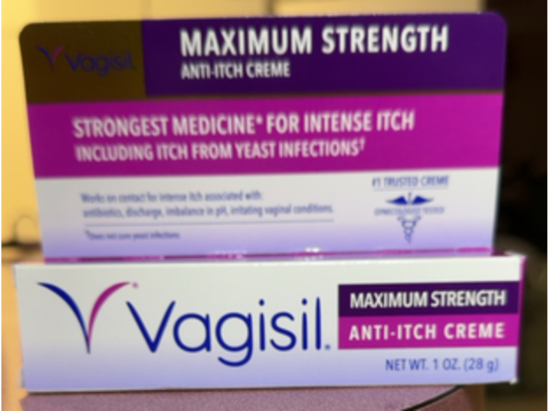 Vagisil Maximum Strength Feminine Anti-Itch Creme, 1 oz/28 g
