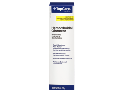 TopCare Health Hemorrhoidal Ointment, 2 oz/57 g