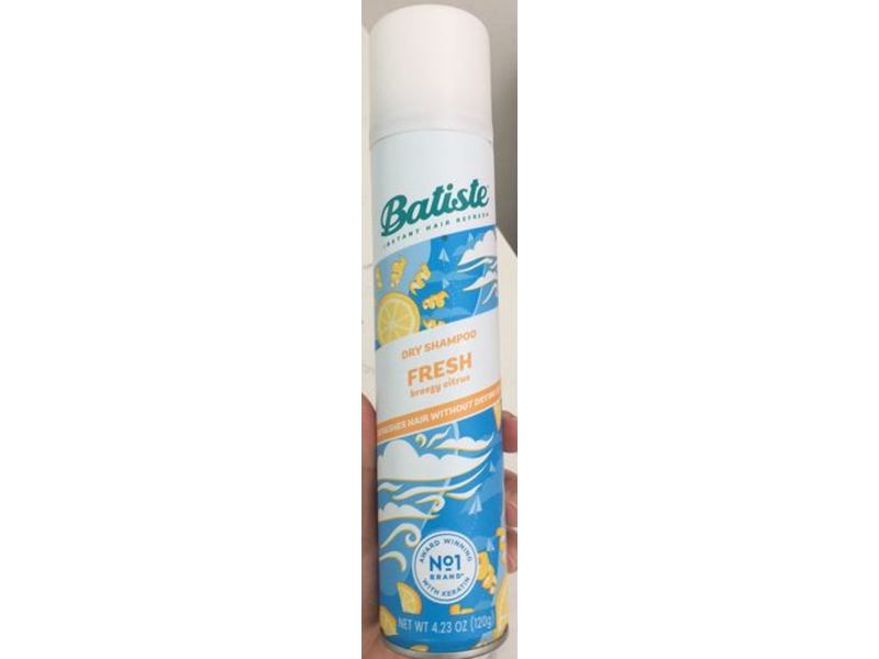 Batiste Dry Shampoo, Fresh, 4.23 oz/120 g