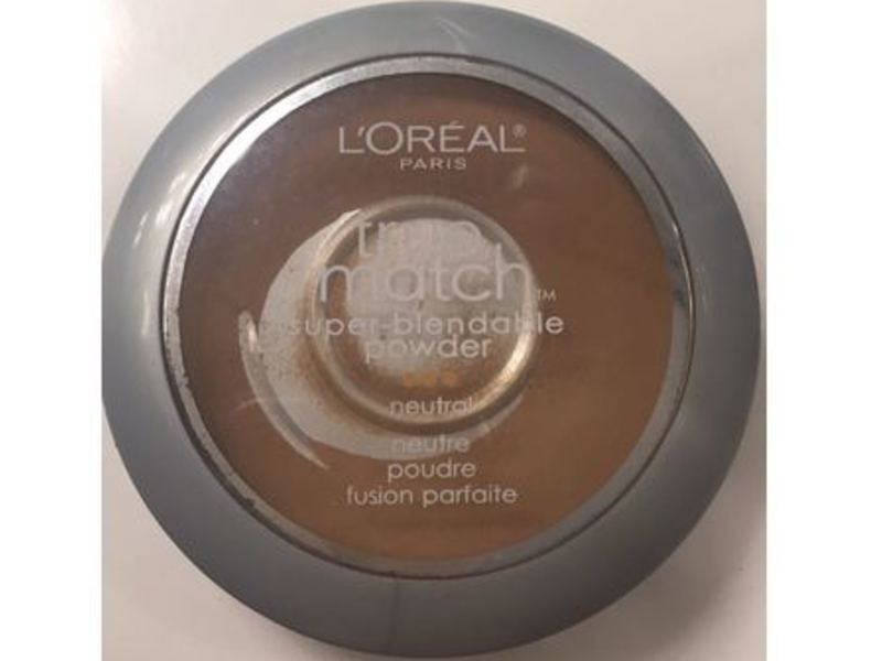 L'Oreal Paris True Match Super-Blendable Powder, N7 Medium Deep, 0.33 oz/9.5 g