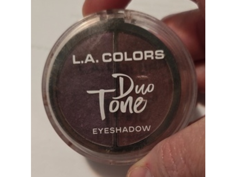 L.A. Colors Duo Tone Eyeshadow, Merlot CES263, 0.16 fl oz/4.5 g