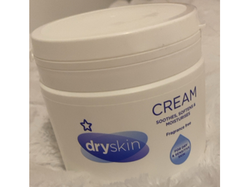 Dryskin Soothes + Softens & Moisturises Cream, 500 g