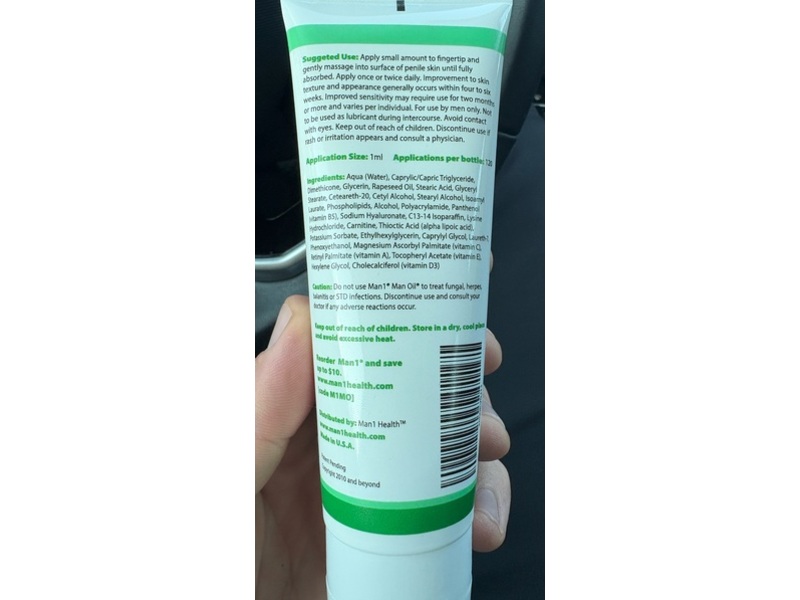 Man1 Health Man Oil, 4 fl oz/120 mL