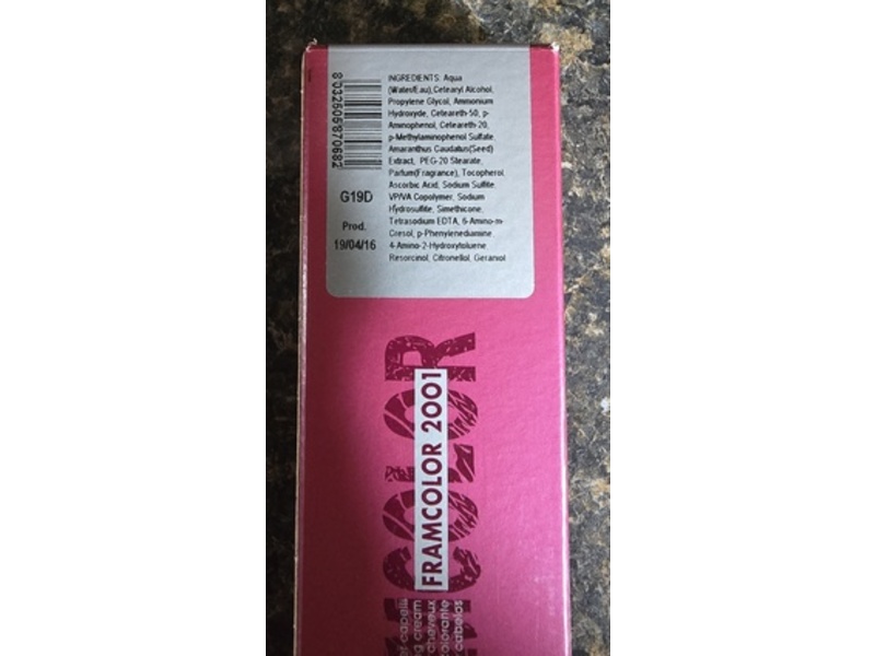 Framesi Framcolor 2001 Hair Coloring Cream, 7ER, 2 oz/60 mL