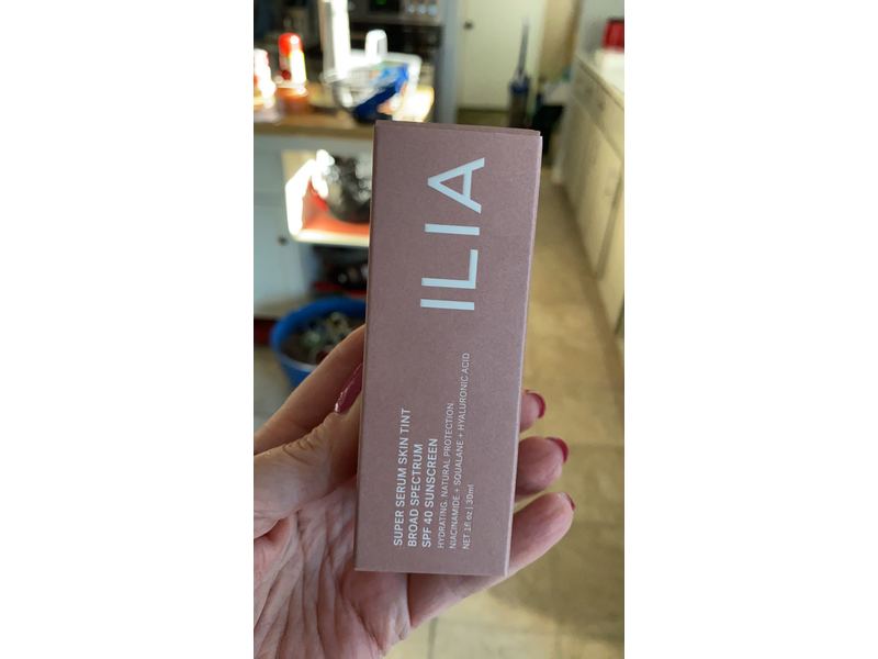 Ilia Super Skin Tint Serum, SPF 40, St4 Formosa, 1 fl oz/30 mL