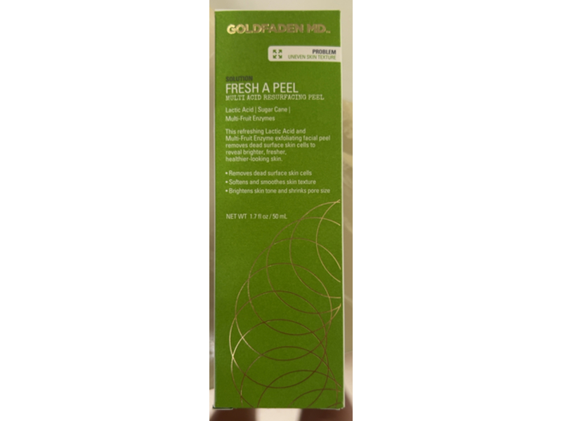Goldfaden MD Fresh A Peel Multi Acid Resurfacing Peel, 1.7 fl oz/50 mL