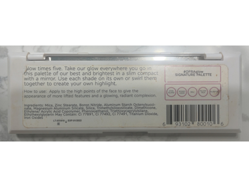Ofra Ofraglow Signature Palette