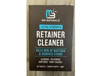 M3 Naturals Retainer Dentures Cleaner Tablets, Mint, 60 Count - Image 3