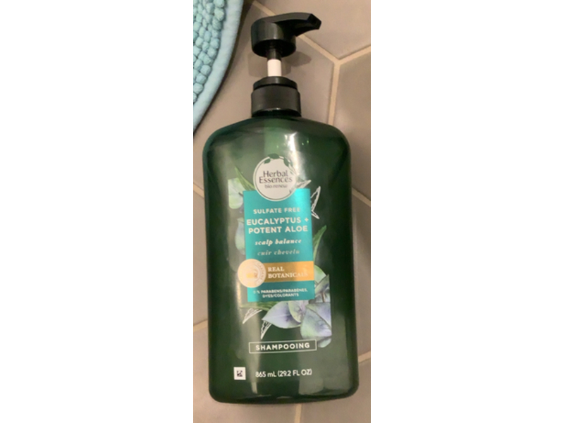 Herbal Essences Scalp Balance Shampooing, Eucalyptus + Potent Aloe, 29.2 fl oz/865 mL