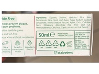 AloeDent Children's Gel Toothpaste, Strawberry Flavour, 50 mL - Image 4