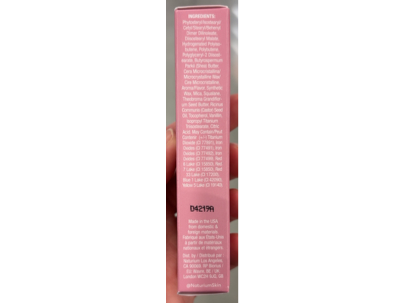 Naturium Phyto-Glow Lip Balm, Camellia, 0.34 fl oz/10 mL