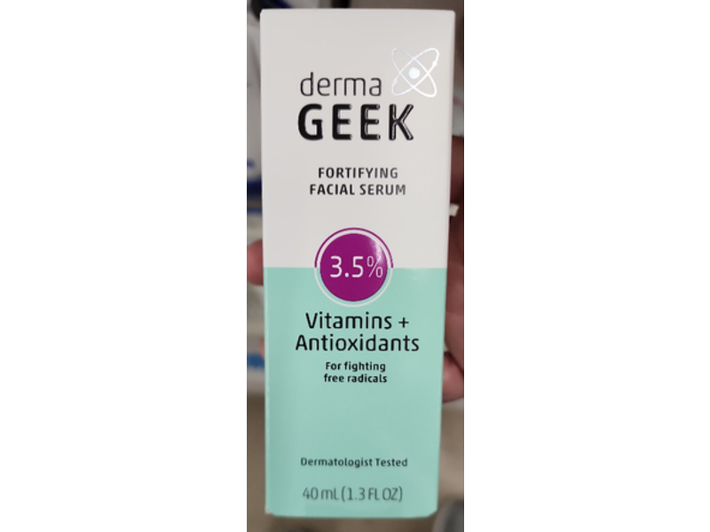 Derma Geek Fortifying Facial Serum, 1.3 fl oz/40 mL