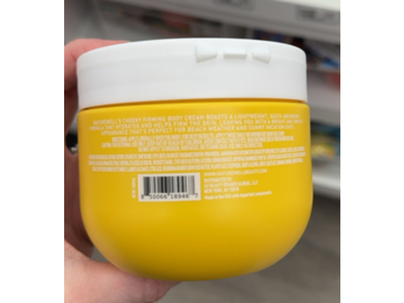 NatureWell Firming Body Cream, Cheeky, 12 oz/340 g