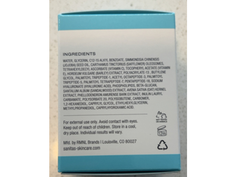 Sanitas Peptiderm Moisturizing Cream, 1 oz/30 g