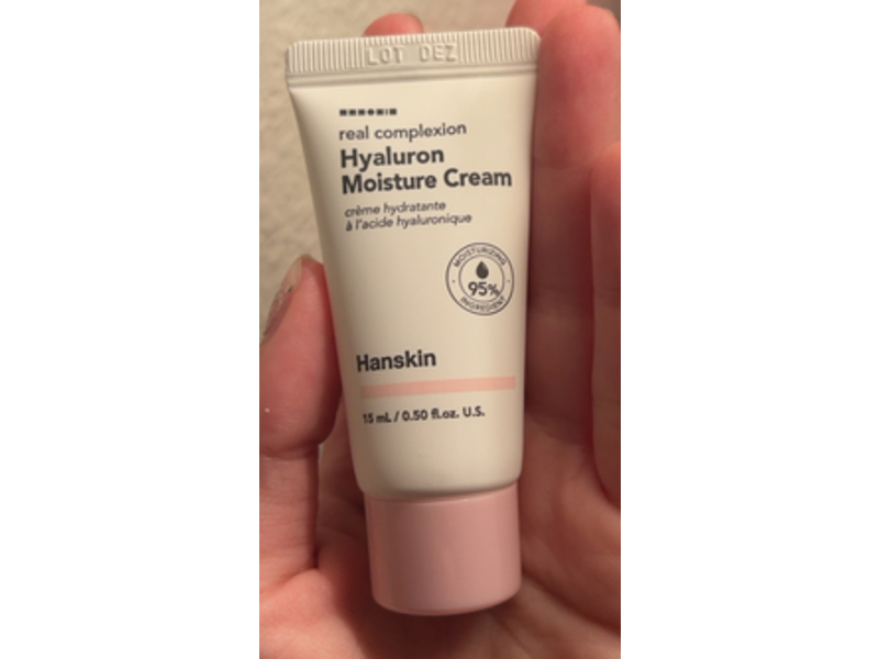 Hanskin Real Complexion Hyaluron Moisture Cream, 0.50 fl oz/15 mL