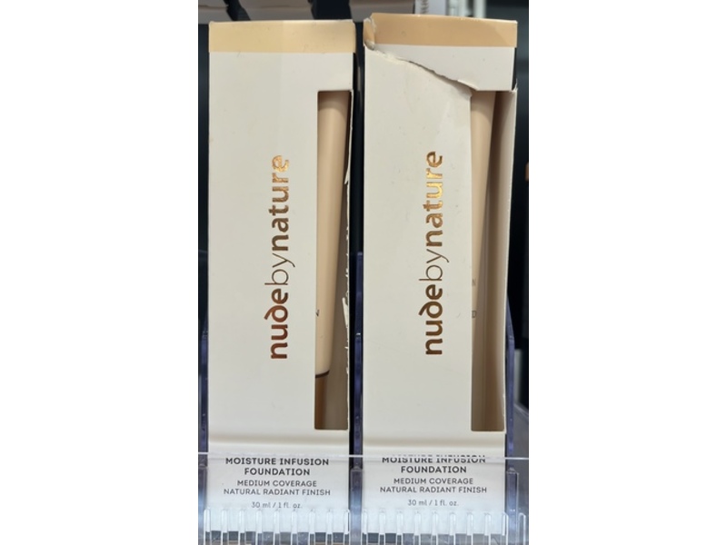 Nude By Nature Moisture Infusion Foundation, N3 Almond, 1 fl oz.30 mL