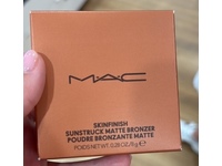 Mac Skinfinish Sunstruck Matte Bronzer, Matte Light Golden, 0.28 oz/8 g - thumbnail 2