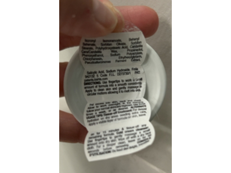 Skin Mask Kiehl's Ultra Facial Overnight Rehydrating Mask, 10.5% Squalane, 0.5 fl oz