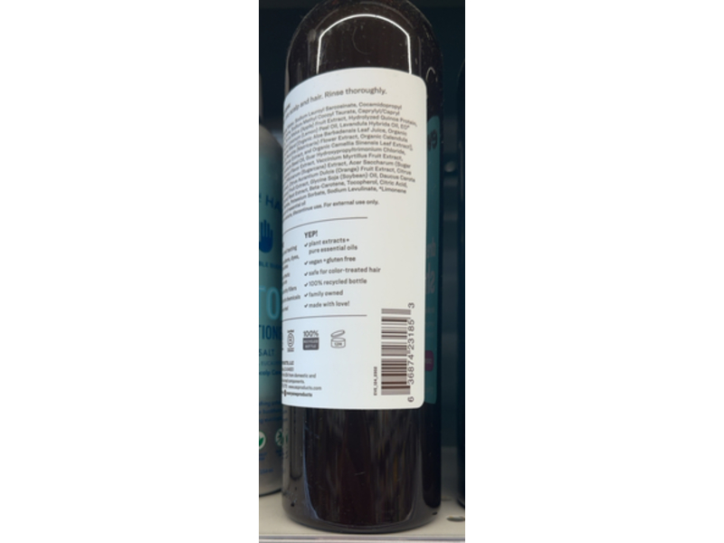 Everyone Hair Care Dreamy Shampoo, Coconut + Lemon, 12 fl oz/355 mL