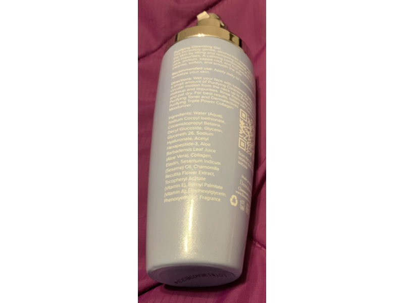 Dermalactives Purifying Cleansing Gel, 3.38 fl oz/100 mL