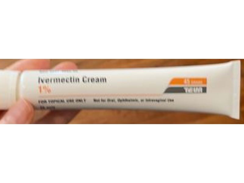 Ivermectin Cream 1% 45g Teva Pharmaceuticals USA (RX)