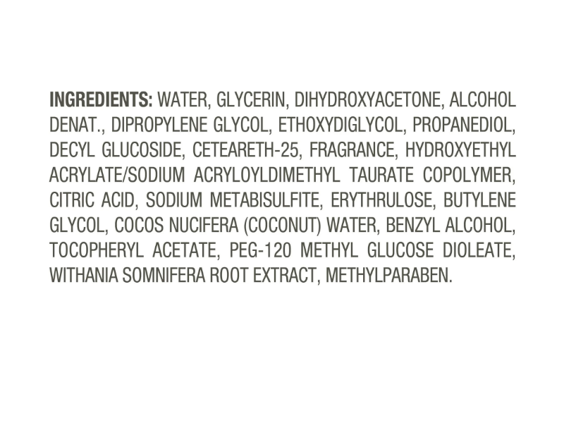 Jergens Sunless Tanning Medium Water Mousse, 1.5 fl oz/44 mL