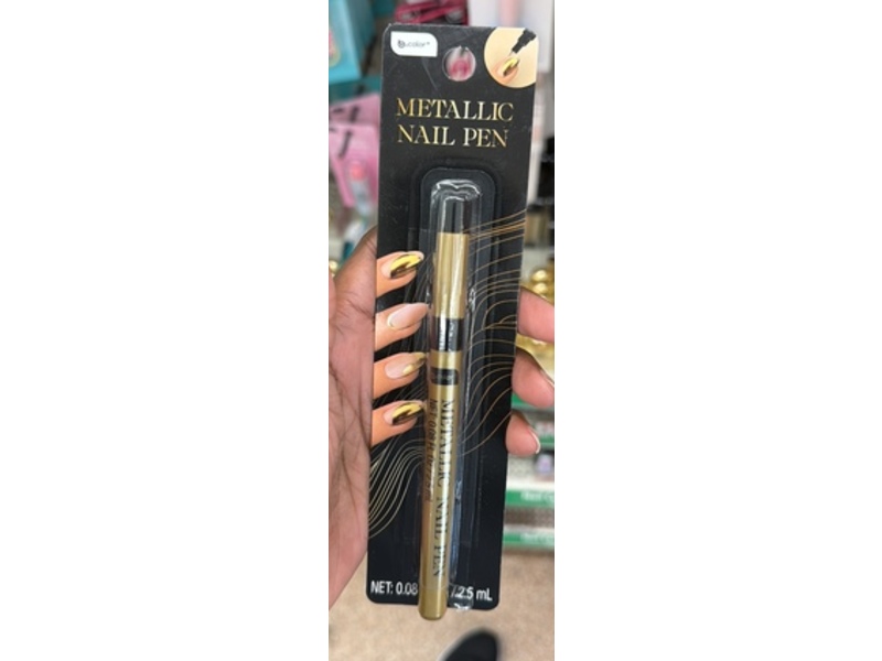 b-Color Metallic Nail Pen, 0.09 0z/2.5 mL